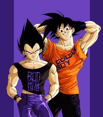 vegeta et goku